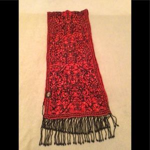 Harley-Davidson Red and Black Scarf